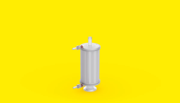 Капсульный фильтр Sartoclean CA Midicaps, размер 9, CA 0,8 / 0,65 мкм, 0,2 м², 1 ½" Tri-Clamp / ½" ёлочка, стерильный, 4 шт.