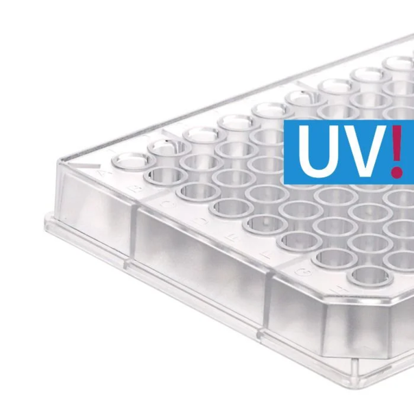Микропланшет pureGrade, 96 лунок, PS, прозрачный, дно F, 350 мкл