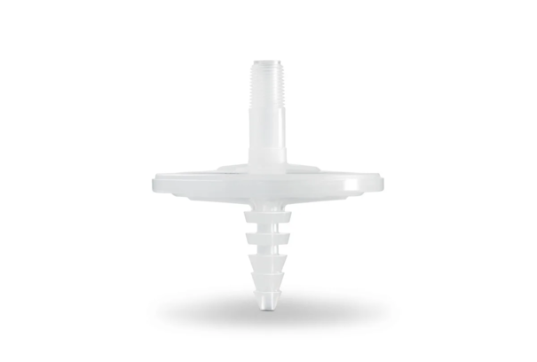 Мини-капсула Midisart, 20 см² / 3 дюйма², PTFE 0,2 мкм, 20 см², ёлочка ¼" / ⅛" NPT, нестерильный, 100 шт.