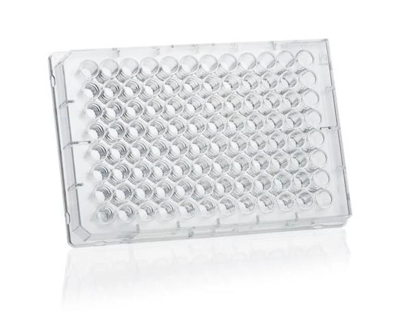 Микропланшет pureGrade, 96 лунок, PS, прозрачный, дно F, 350 мкл