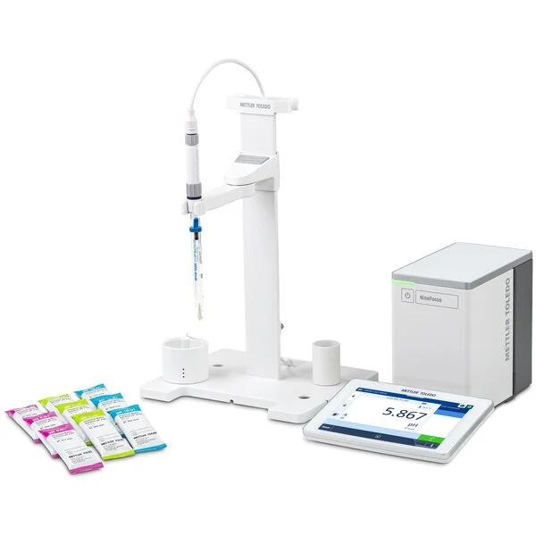 pH-метр METTLER TOLEDO NineFocus NF2000, настольный, набор для щелочных проб и высоких температур