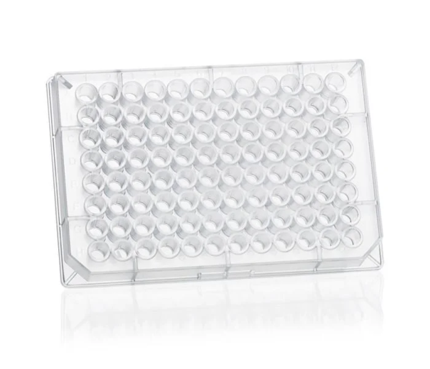 Микропланшет pureGrade, 96 лунок, PS, прозрачный, дно F, 350 мкл