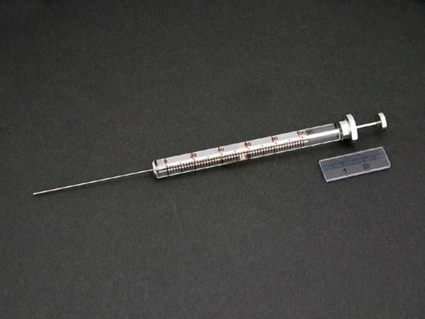 Шприц 100F-LC; 100 мкл; игла фиксированная; 22G; длина иглы 51 мм; для ЖХ