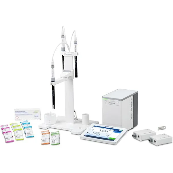 pH-метр/кондуктометр/оксиметр METTLER TOLEDO NineFocus NF2340, настольный, набор