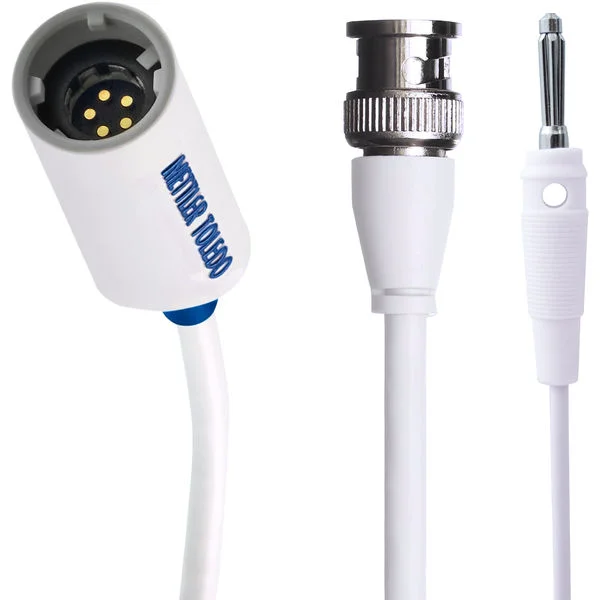 Кабель InLab для датчиков с головкой MultiPin METTLER TOLEDO, штекеры BNC и 4 мм, 1,2 м