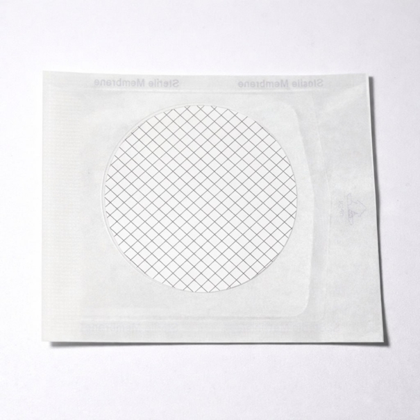 Мембранные фильтры MCE, черные, с сеткой, стерильные, в индивидуальной упаковке, 0.45 мкм, 50 мм