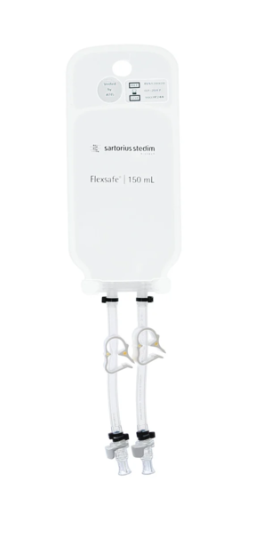 2D-мешок Flexsafe 2D, 0,15 л, вход и выход Луер Лок, стерильный, 20 шт.