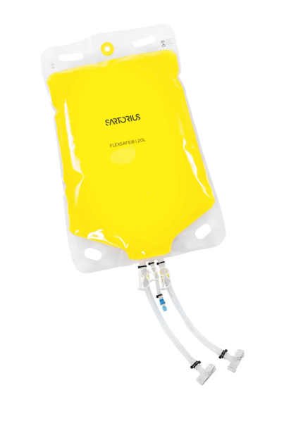 2D-мешок Flexsafe 2D, 20 л, S80 (PE), Sartopore 2 / Tri-Clamp, с фильтром Sartopore 2, стерильный, 8 шт.