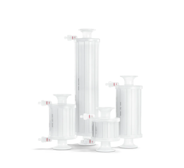 Капсульный фильтр Sartofluor Midicaps, размер 7, PTFE 0,2 мкм, 500 см², вход и выход Tri-Clamp разъем ¾", стерильный, 4 шт.